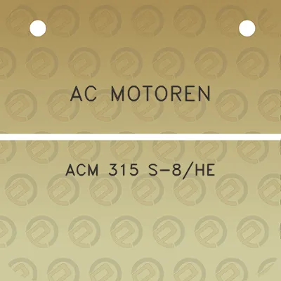 ac-motoren-acm-315-s-8he