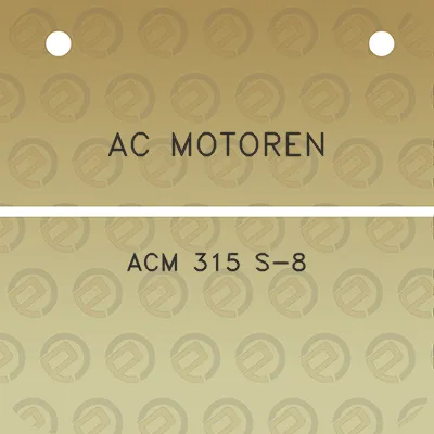 ac-motoren-acm-315-s-8