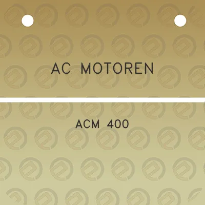 ac-motoren-acm-400