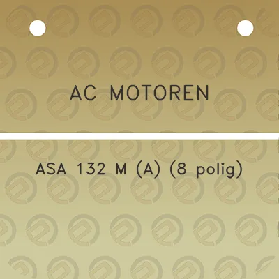 ac-motoren-asa-132-m-a-8-polig