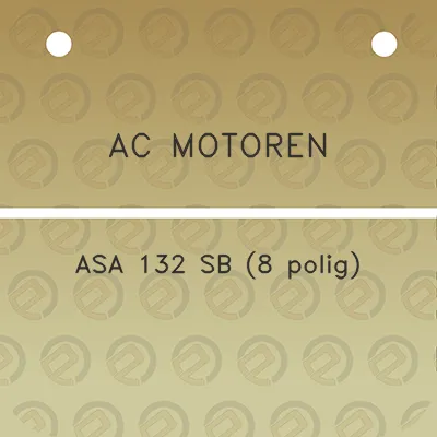 ac-motoren-asa-132-sb-8-polig