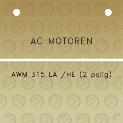 ac-motoren-awm-315-la-he-2-polig