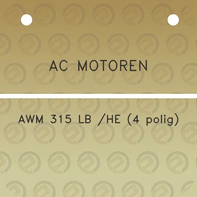 ac-motoren-awm-315-lb-he-4-polig