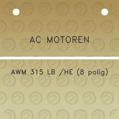 ac-motoren-awm-315-lb-he-8-polig