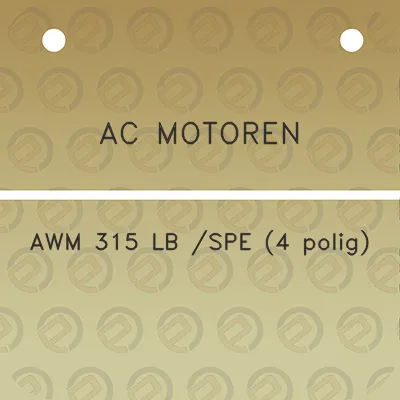 ac-motoren-awm-315-lb-spe-4-polig