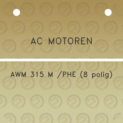 ac-motoren-awm-315-m-phe-8-polig