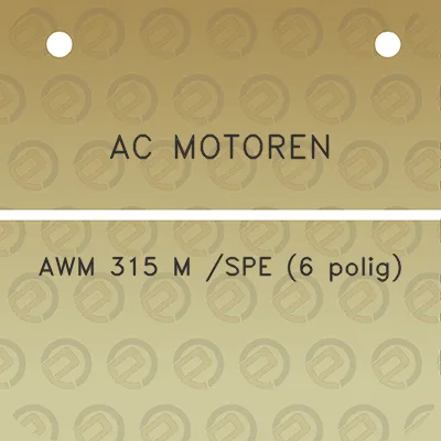 ac-motoren-awm-315-m-spe-6-polig