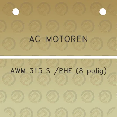 ac-motoren-awm-315-s-phe-8-polig