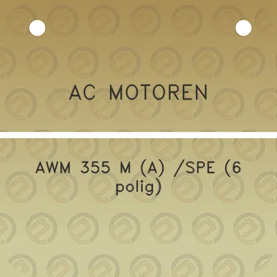 ac-motoren-awm-355-m-a-spe-6-polig