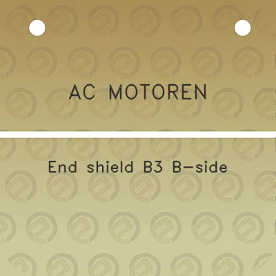 ac-motoren-end-shield-b3-b-side