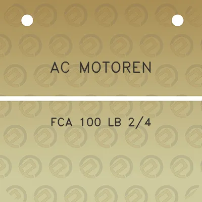 ac-motoren-fca-100-lb-24