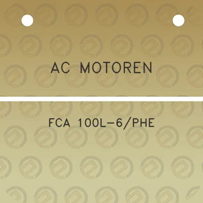 ac-motoren-fca-100l-6phe