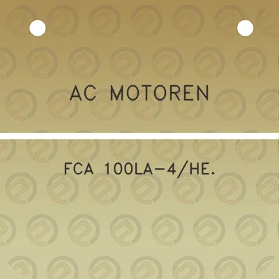 ac-motoren-fca-100la-4he