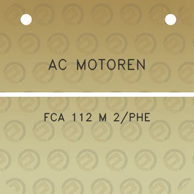 ac-motoren-fca-112-m-2phe