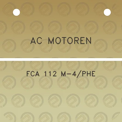 ac-motoren-fca-112-m-4phe