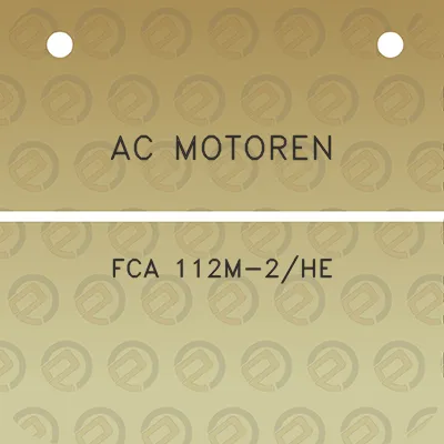 ac-motoren-fca-112m-2he