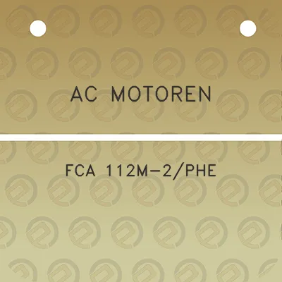 ac-motoren-fca-112m-2phe