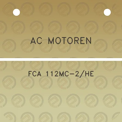 ac-motoren-fca-112mc-2he