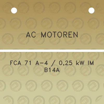 ac-motoren-fca-71-a-4-025-kw-im-b14a