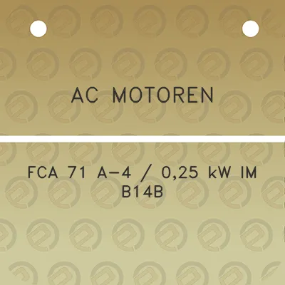 ac-motoren-fca-71-a-4-025-kw-im-b14b