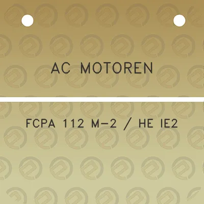 ac-motoren-fcpa-112-m-2-he-ie2