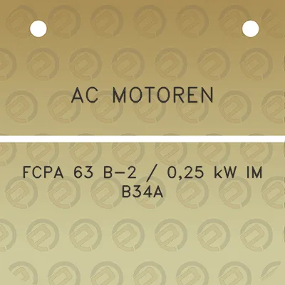 ac-motoren-fcpa-63-b-2-025-kw-im-b34a