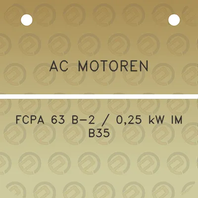 ac-motoren-fcpa-63-b-2-025-kw-im-b35