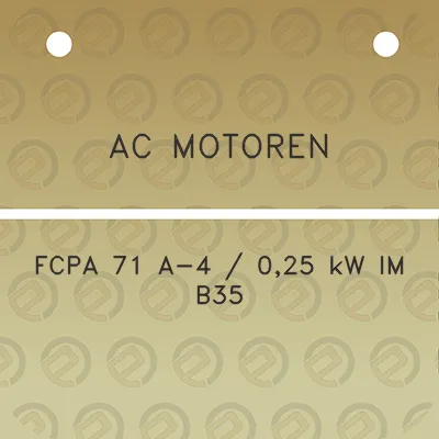 ac-motoren-fcpa-71-a-4-025-kw-im-b35