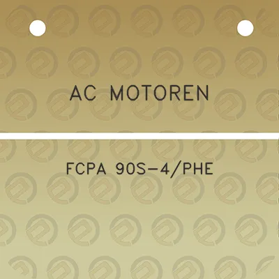 ac-motoren-fcpa-90s-4phe