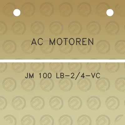 ac-motoren-jm-100-lb-24-vc