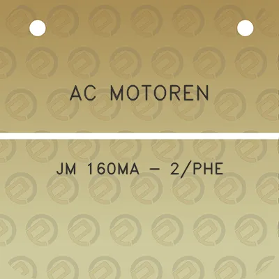 ac-motoren-jm-160ma-2phe