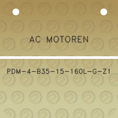 ac-motoren-pdm-4-b35-15-160l-g-z1