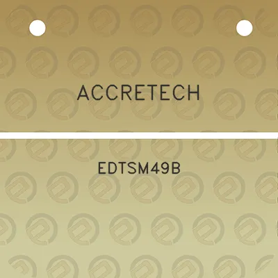 accretech-edtsm49b