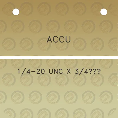 accu-14-20-unc-x-34