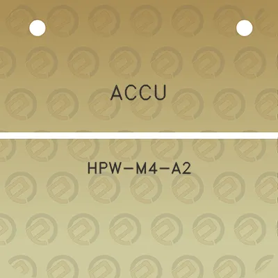 accu-hpw-m4-a2