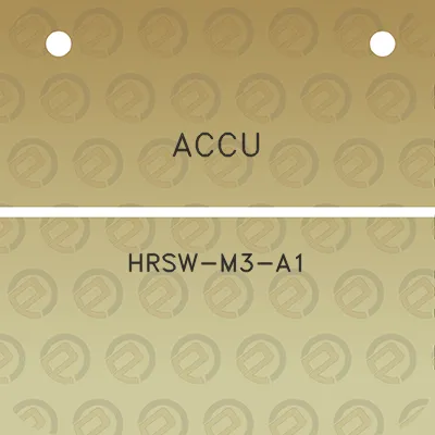 accu-hrsw-m3-a1