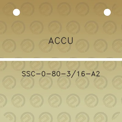 accu-ssc-0-80-316-a2