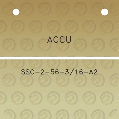 accu-ssc-2-56-316-a2