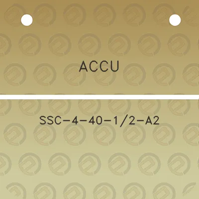 accu-ssc-4-40-12-a2