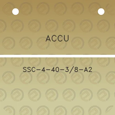 accu-ssc-4-40-38-a2