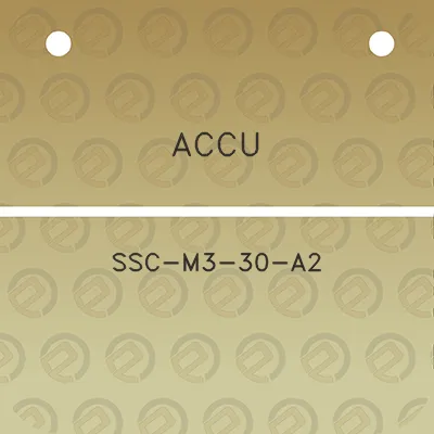 accu-ssc-m3-30-a2