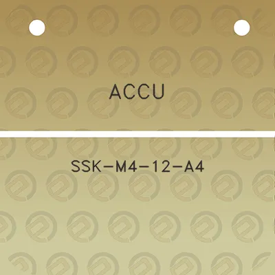 accu-ssk-m4-12-a4