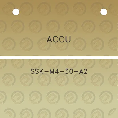 accu-ssk-m4-30-a2