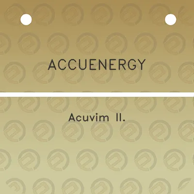 accuenergy-acuvim-ii