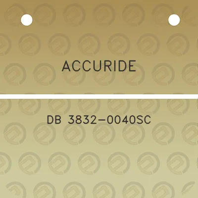 accuride-db-3832-0040sc