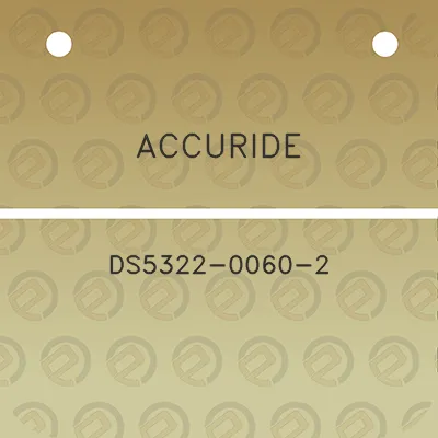 accuride-ds5322-0060-2