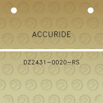 accuride-dz2431-0020-rs