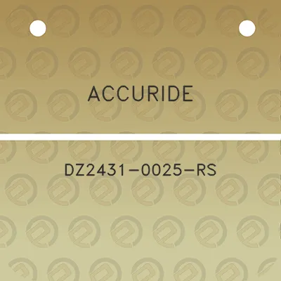 accuride-dz2431-0025-rs