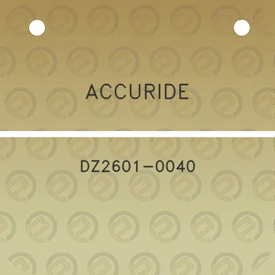 accuride-dz2601-0040