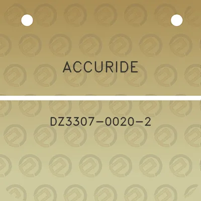 accuride-dz3307-0020-2